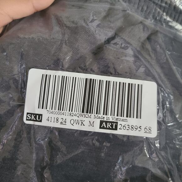 Victoria's Secret PINK Gray High Waist Campus Jogger Tie Dye NWT Medium - Picture 6 of 8